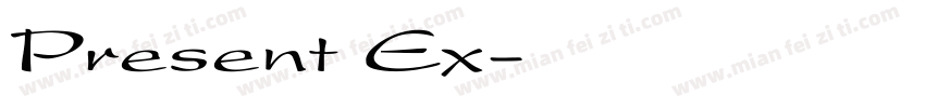 Present Ex字体转换